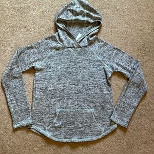 Girls 90° by reflex marbled hoodie